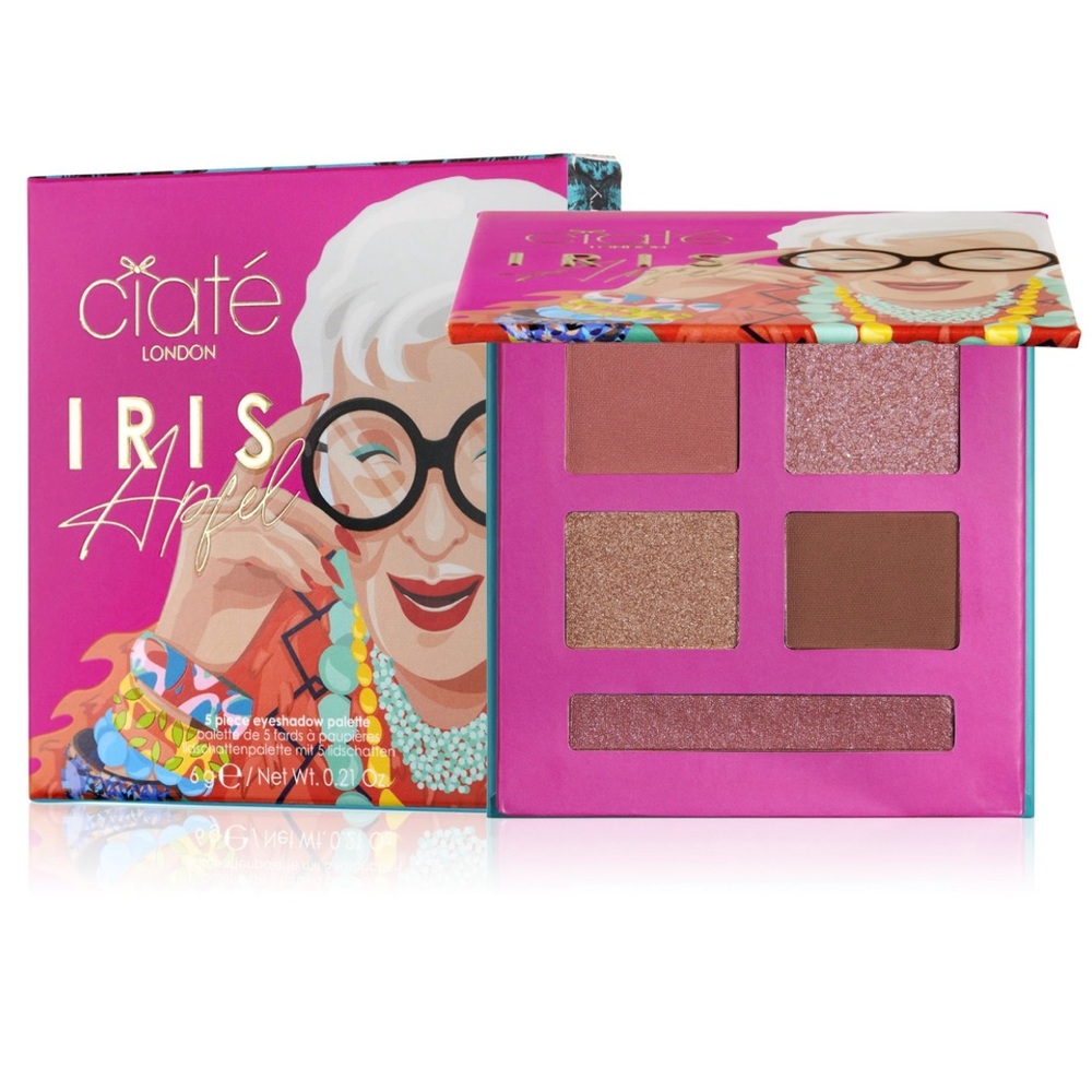 Ciaté London x Iris Apfel The Eyeshadow Palettes - More is More Less Is A Bore